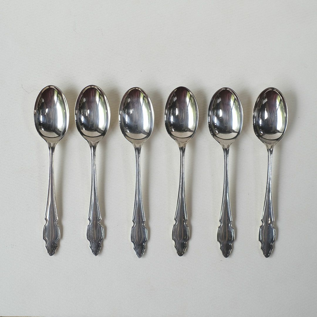 ヴィンテージシルバープレートスプーンセット イギリス 専用箱付き2