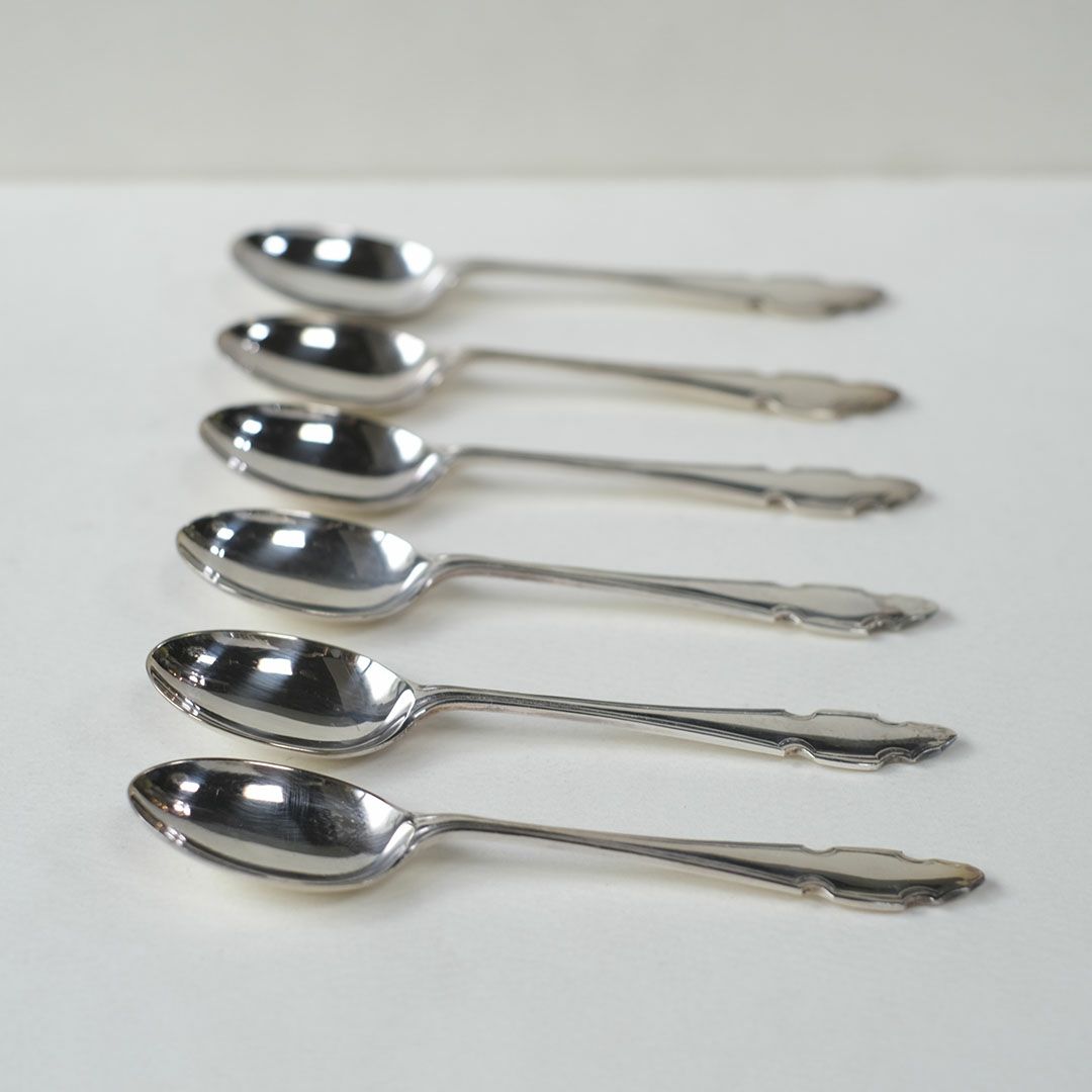 ヴィンテージシルバープレートスプーンセット イギリス 専用箱付き3