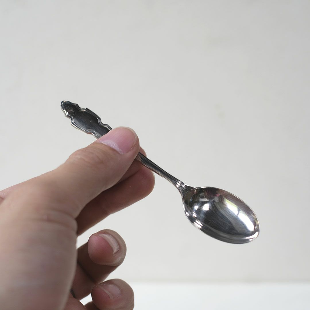 ヴィンテージシルバープレートスプーンセット イギリス 専用箱付き5