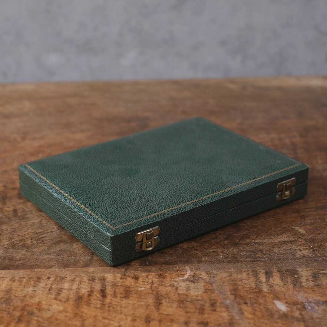 ヴィンテージシルバープレートスプーンセット イギリス 専用箱付き10