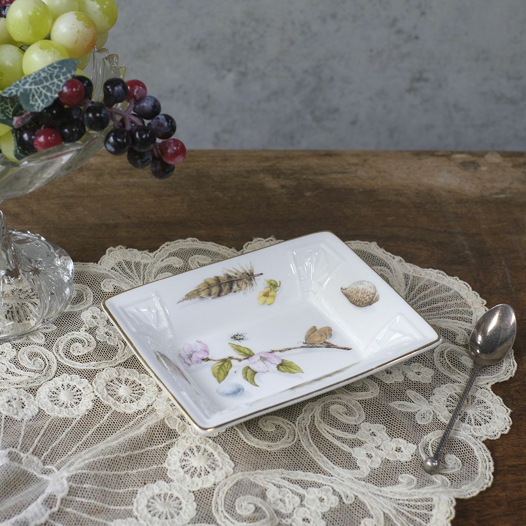 ヴィンテージアシュトレイ 灰皿 イギリス AYNSLEY エインズレイ