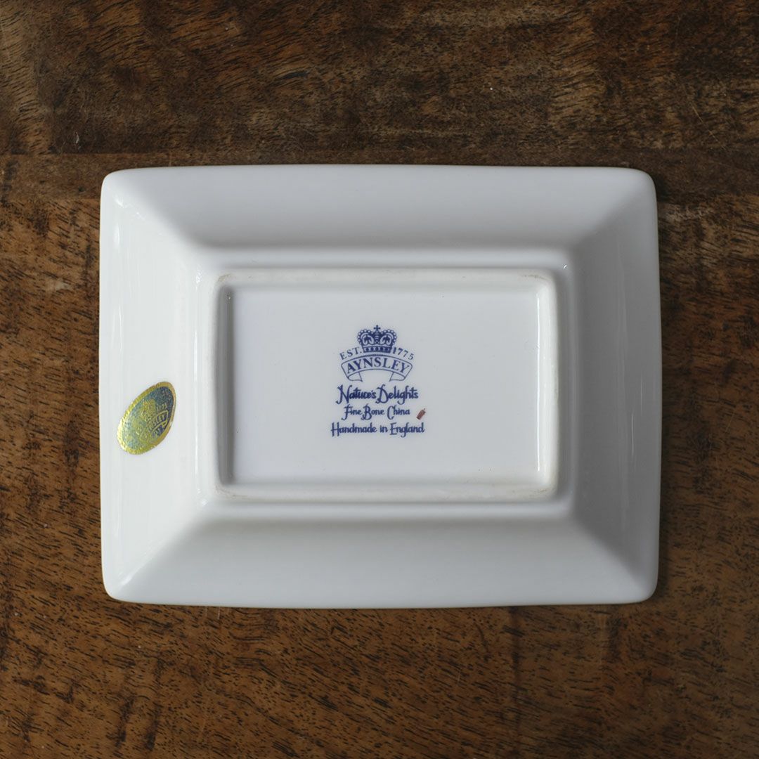 ヴィンテージアシュトレイ 灰皿 イギリス AYNSLEY エインズレイ7