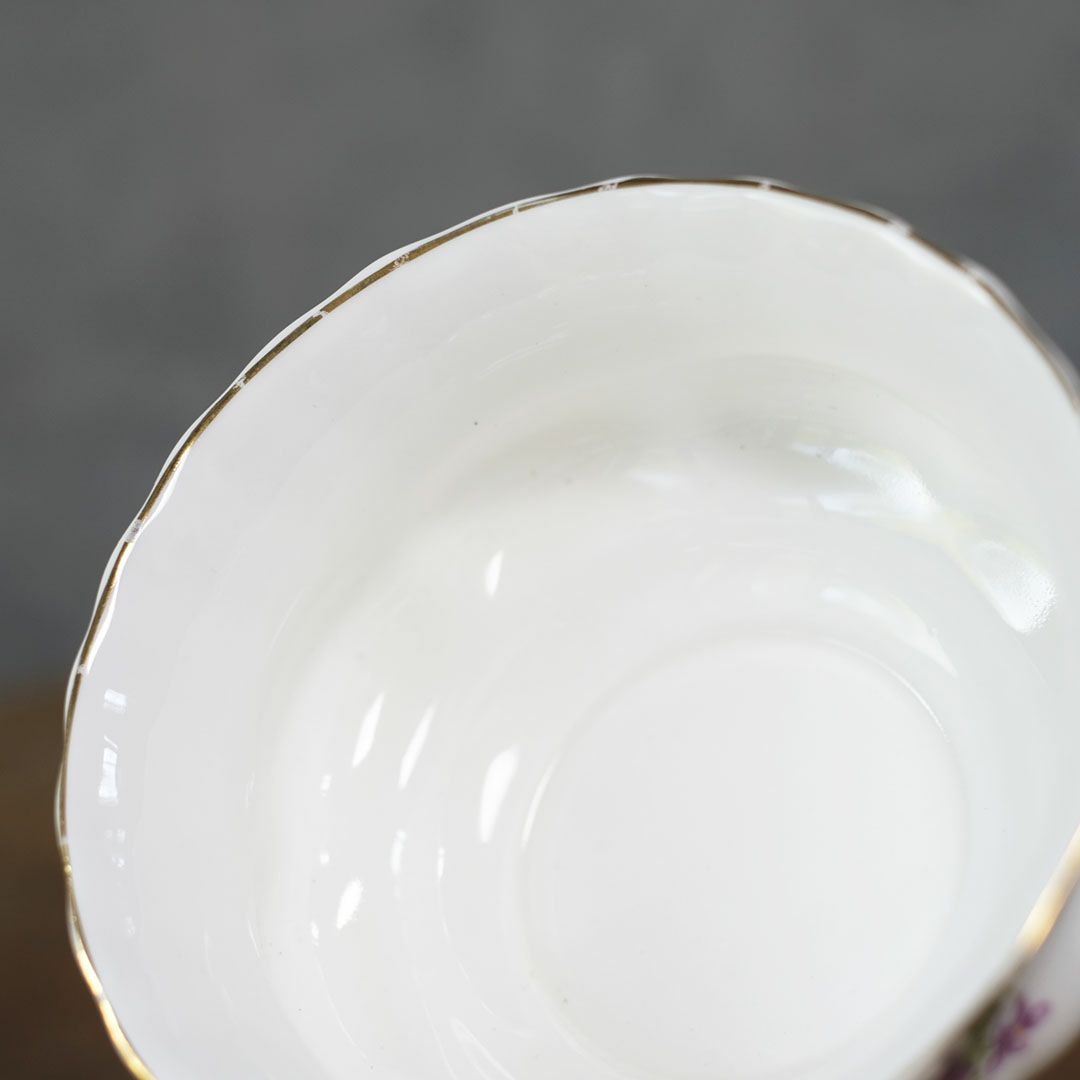 ヴィンテージシュガーボウル ROYAL ALBERT SWEET VIOLET ロイヤルアルバート イギリス6