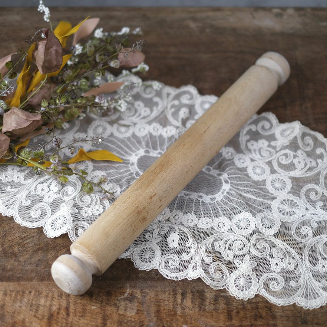 ヴィンテージ木製 ローリングピン イギリス お菓子作りの道具1
