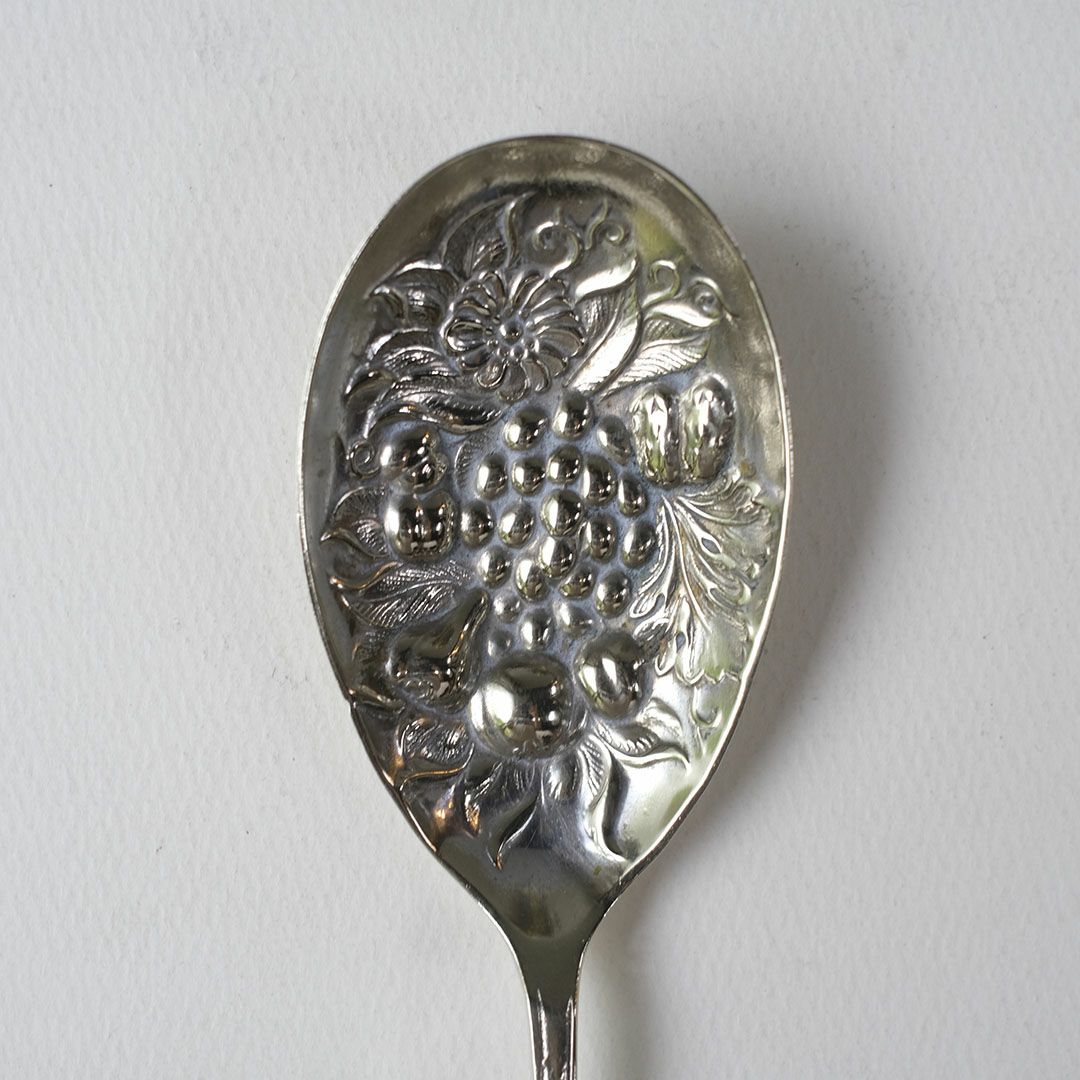 アンティークベリースプーン シルバープレート イギリス 銀メッキ4