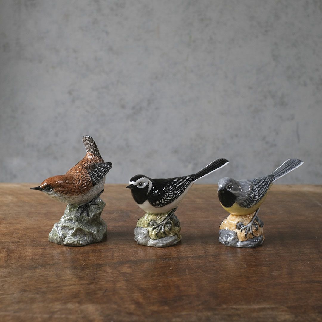 ヴィンテージフィギュリン 鳥 J Mack イギリス 陶器の置物1