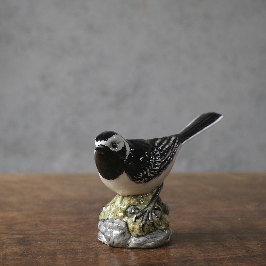 ヴィンテージフィギュリン 鳥 J Mack イギリス 陶器の置物7