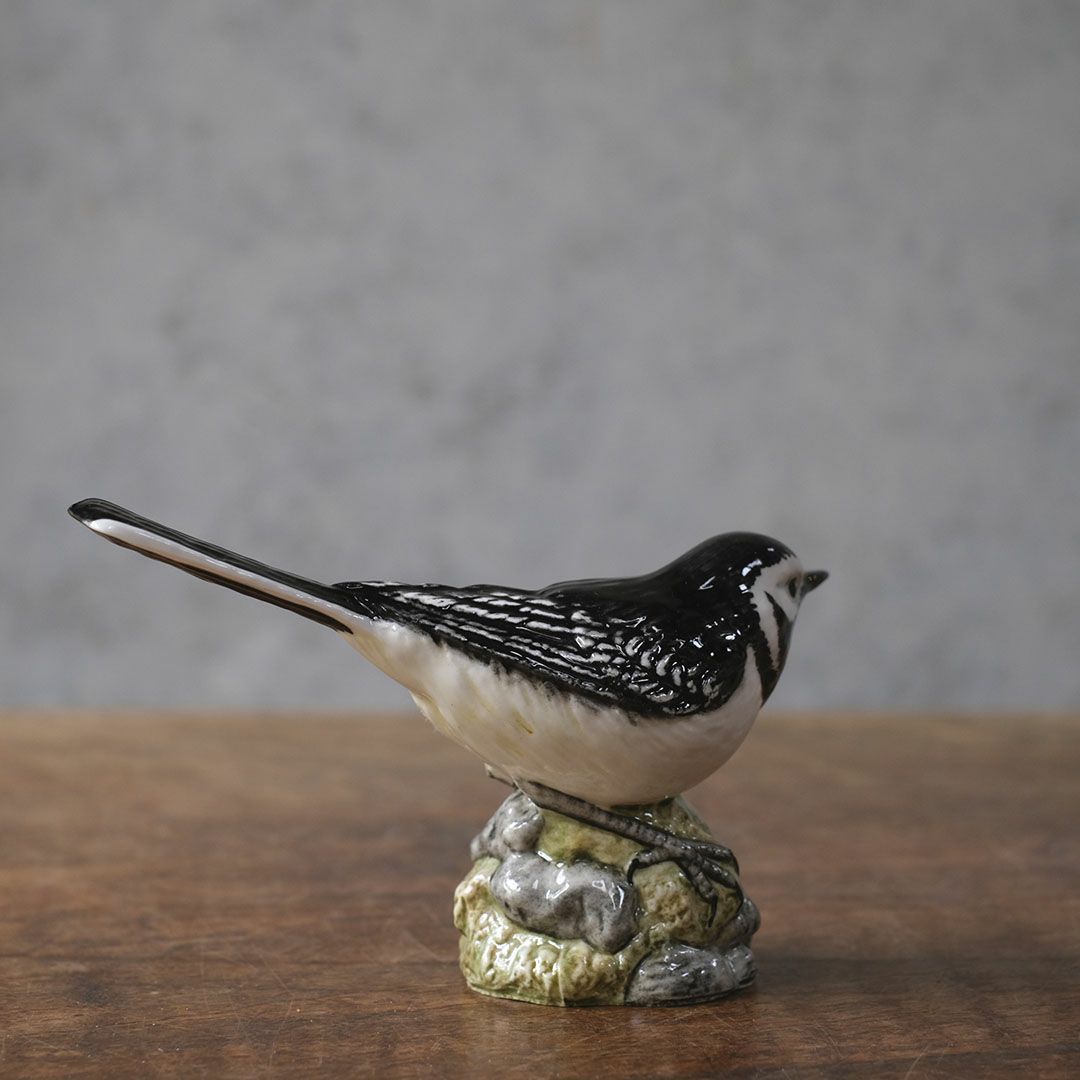 ヴィンテージフィギュリン 鳥 J Mack イギリス 陶器の置物9