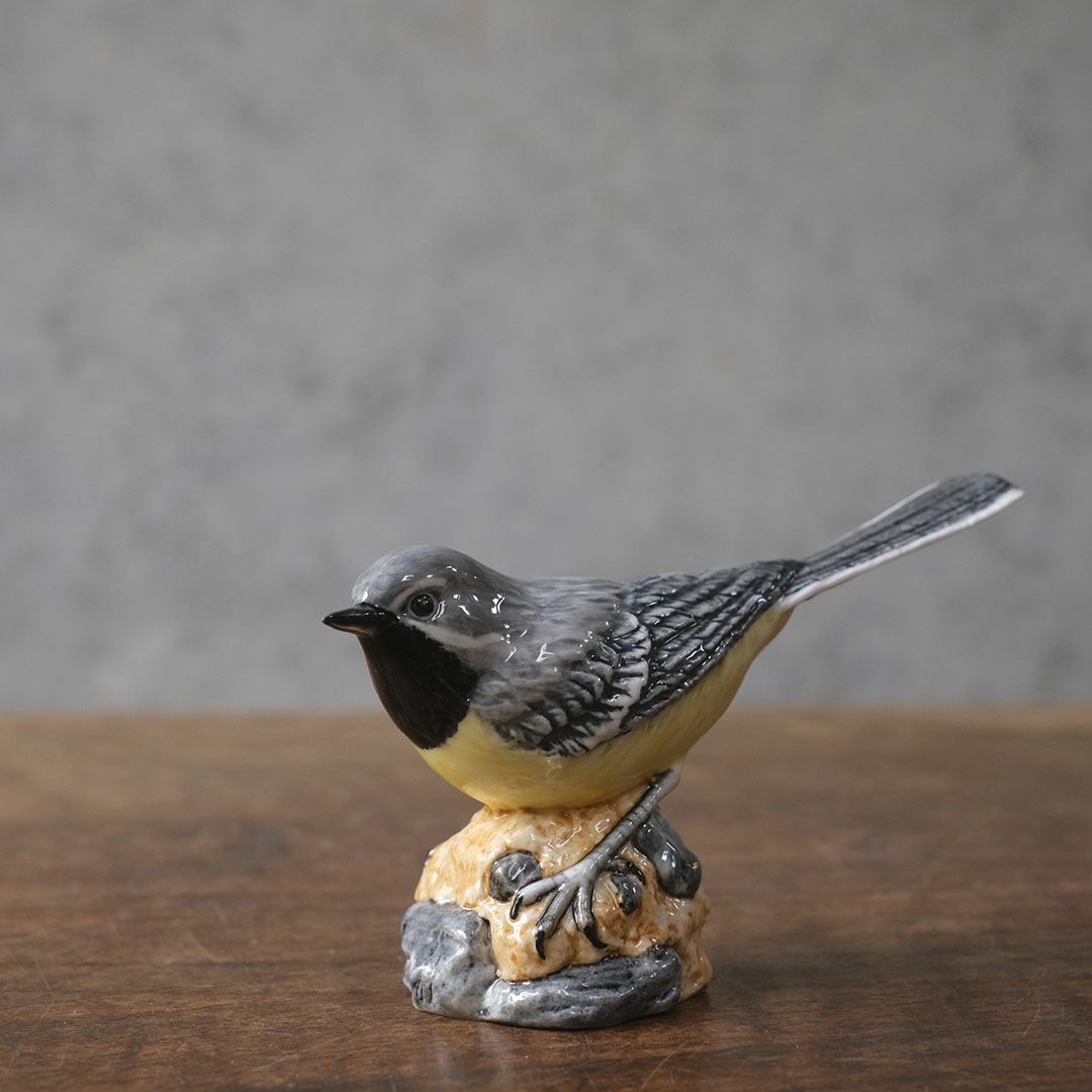 ヴィンテージフィギュリン 鳥 J Mack イギリス 陶器の置物11