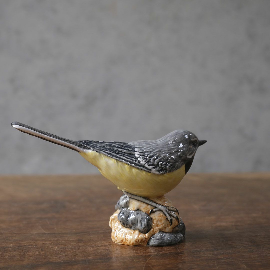 ヴィンテージフィギュリン 鳥 J Mack イギリス 陶器の置物12