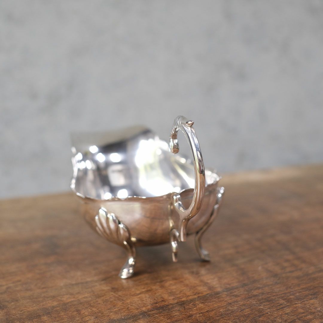 アンティーク ソースポット イギリス シルバープレート グレービーボート7