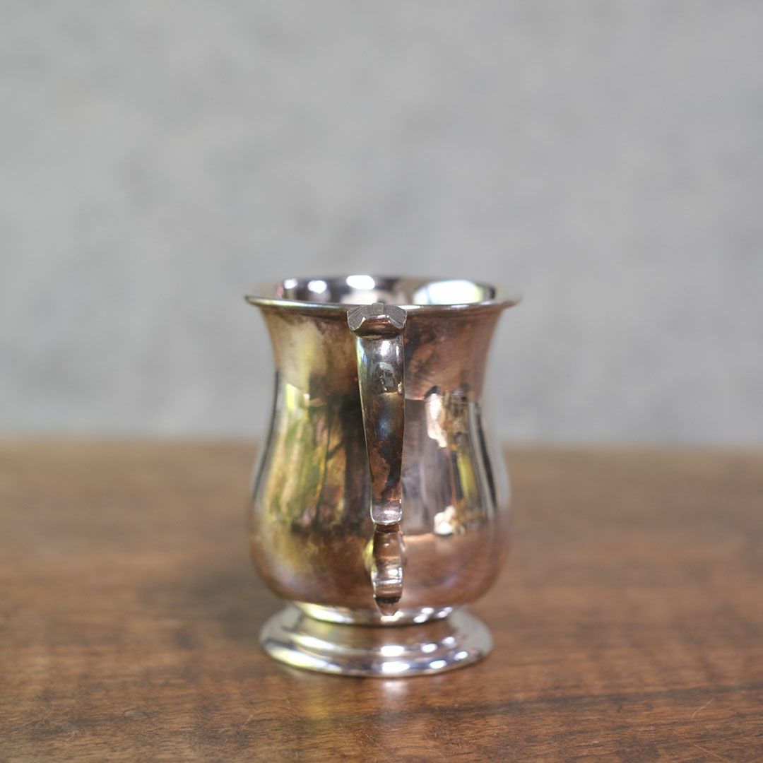 ヴィンテージ マグカップ イギリス シルバープレート5