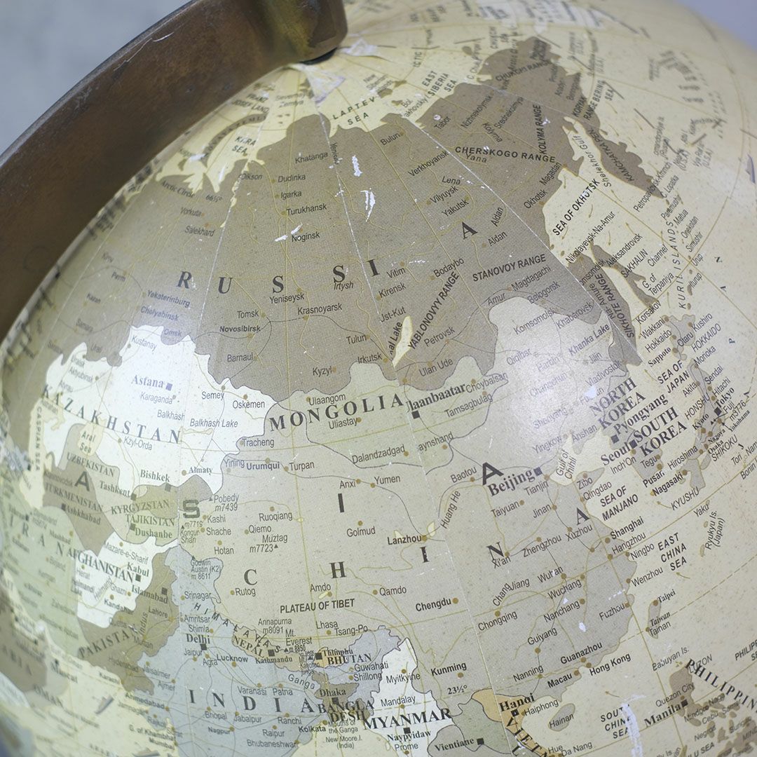 ヴィンテージグローブ 地球儀 イギリス5