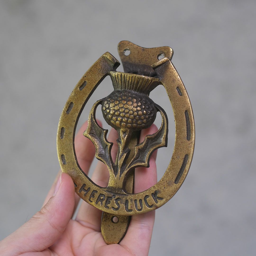 アンティーク ドアノッカー イギリス ドア飾り 真鍮2