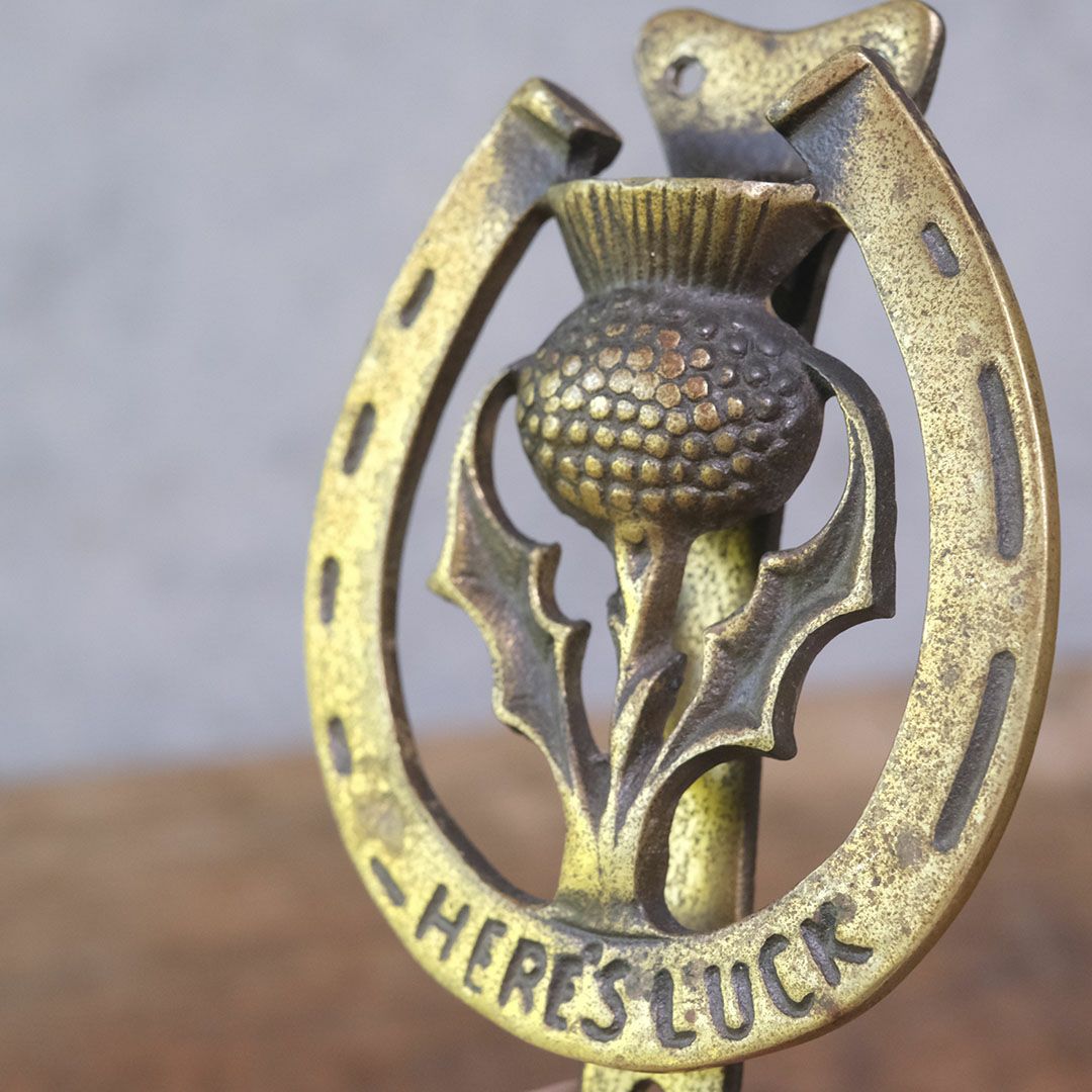 アンティーク ドアノッカー イギリス ドア飾り 真鍮3
