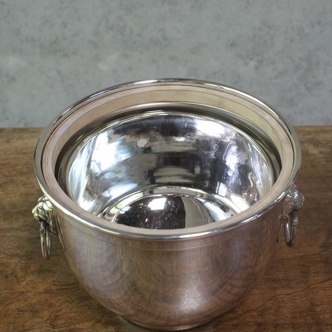 ヴィンテージアイスバスケット MAPPIN&WEBB マッピンアンドウェブ シルバープレート イギリス2