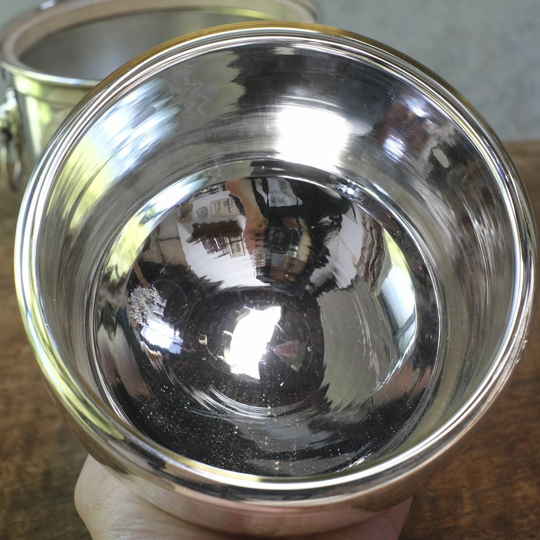 ヴィンテージアイスバスケット MAPPIN&WEBB マッピンアンドウェブ シルバープレート イギリス3