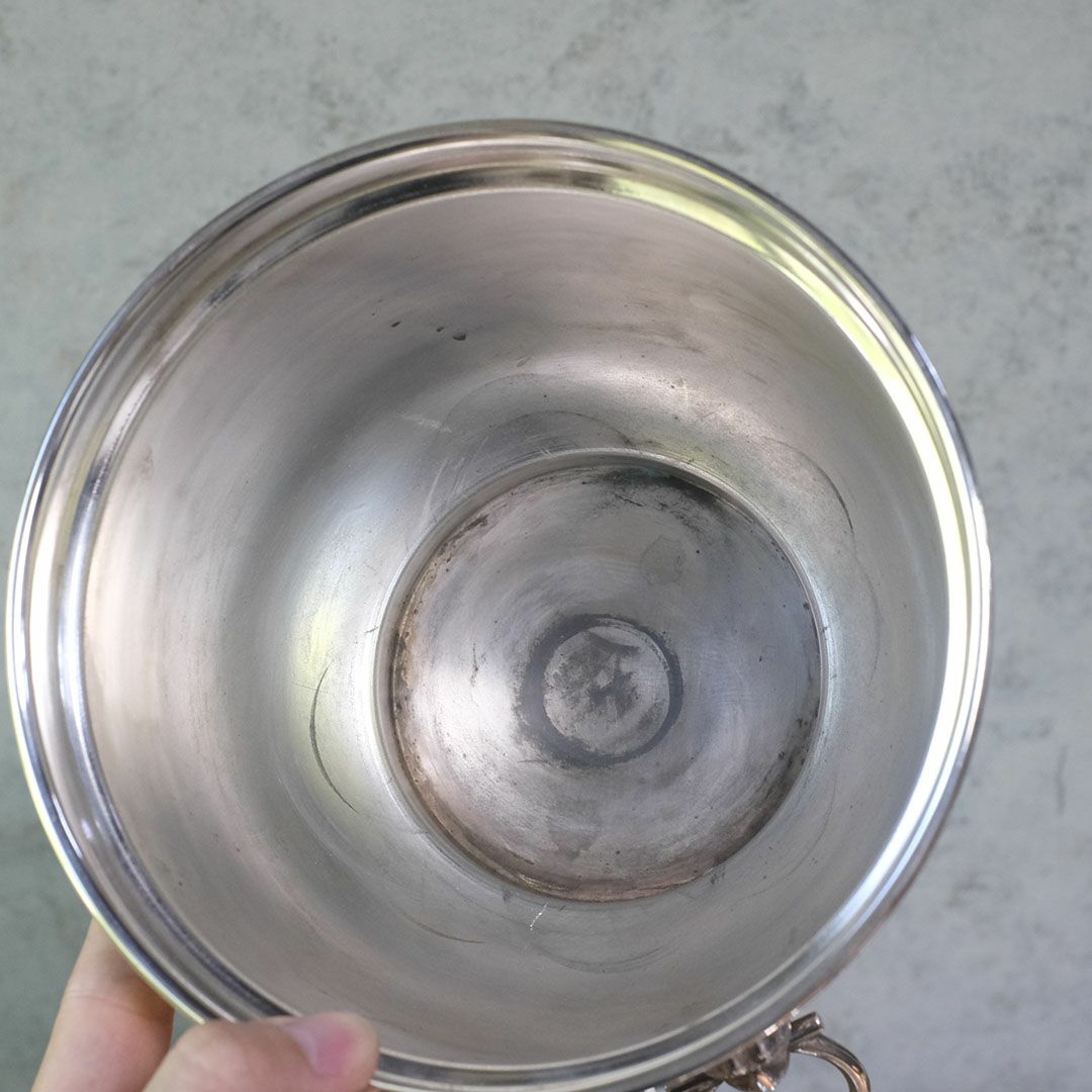 ヴィンテージアイスバスケット MAPPIN&WEBB マッピンアンドウェブ シルバープレート イギリス5