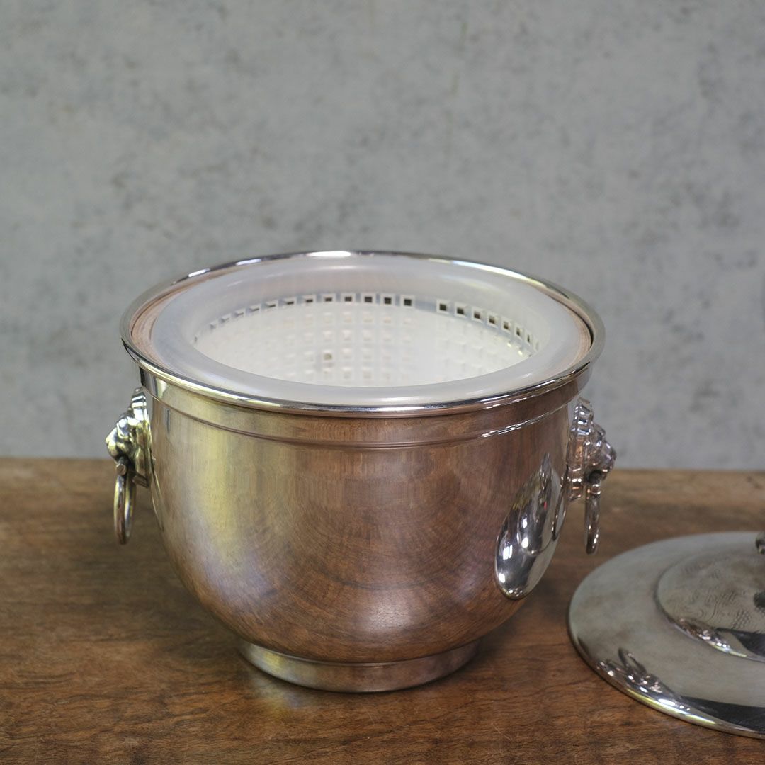 ヴィンテージアイスバスケット MAPPIN&WEBB マッピンアンドウェブ シルバープレート イギリス6