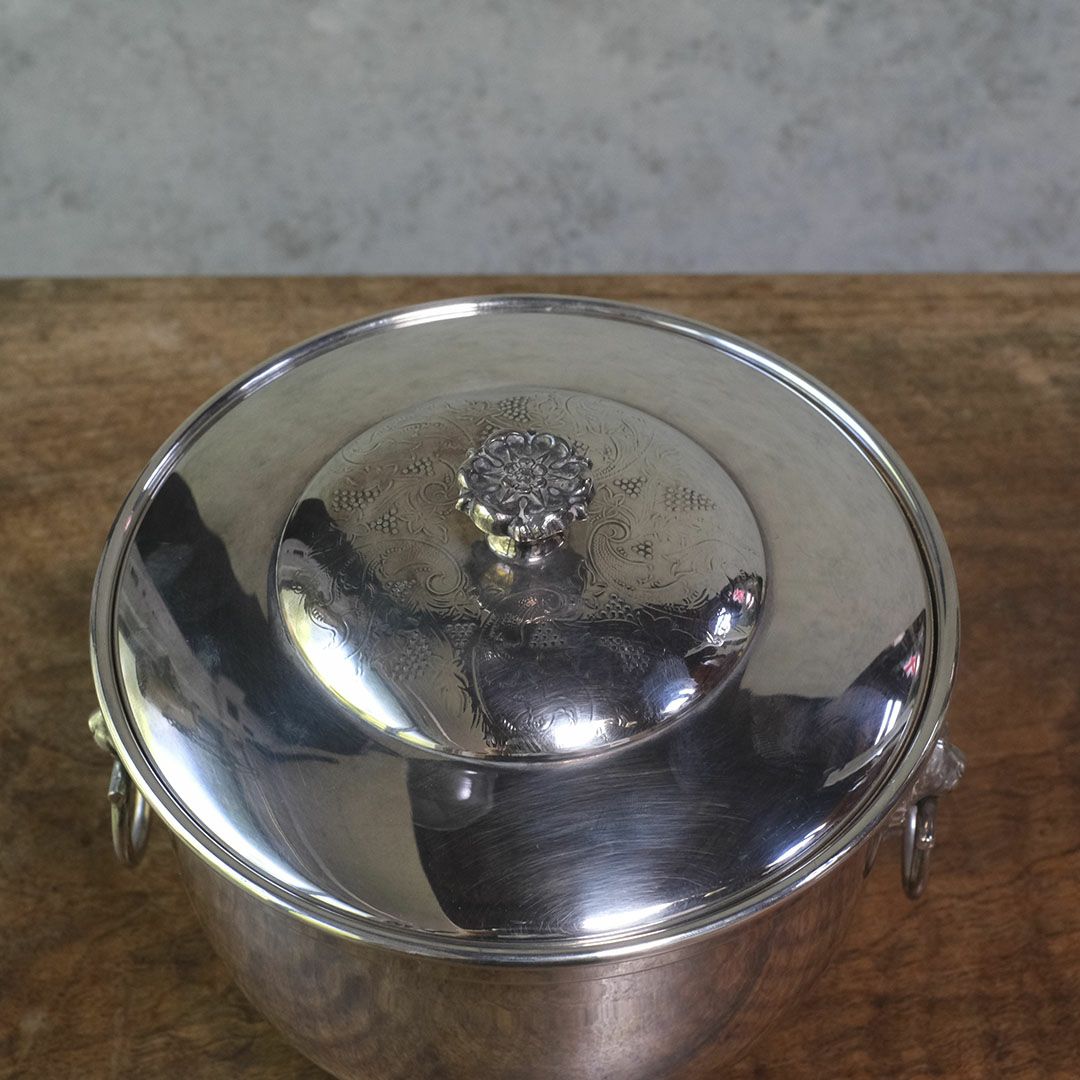 ヴィンテージアイスバスケット MAPPIN&WEBB マッピンアンドウェブ シルバープレート イギリス8