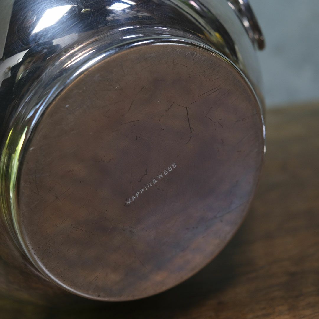 ヴィンテージアイスバスケット MAPPIN&WEBB マッピンアンドウェブ シルバープレート イギリス9