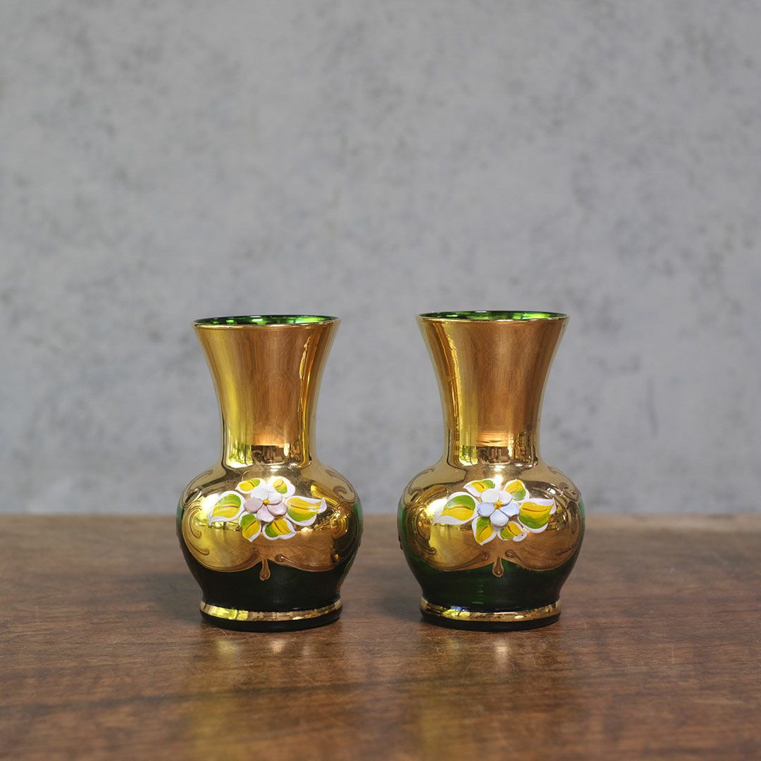 ヴィンテージフラワーベース 一輪挿し イタリア1