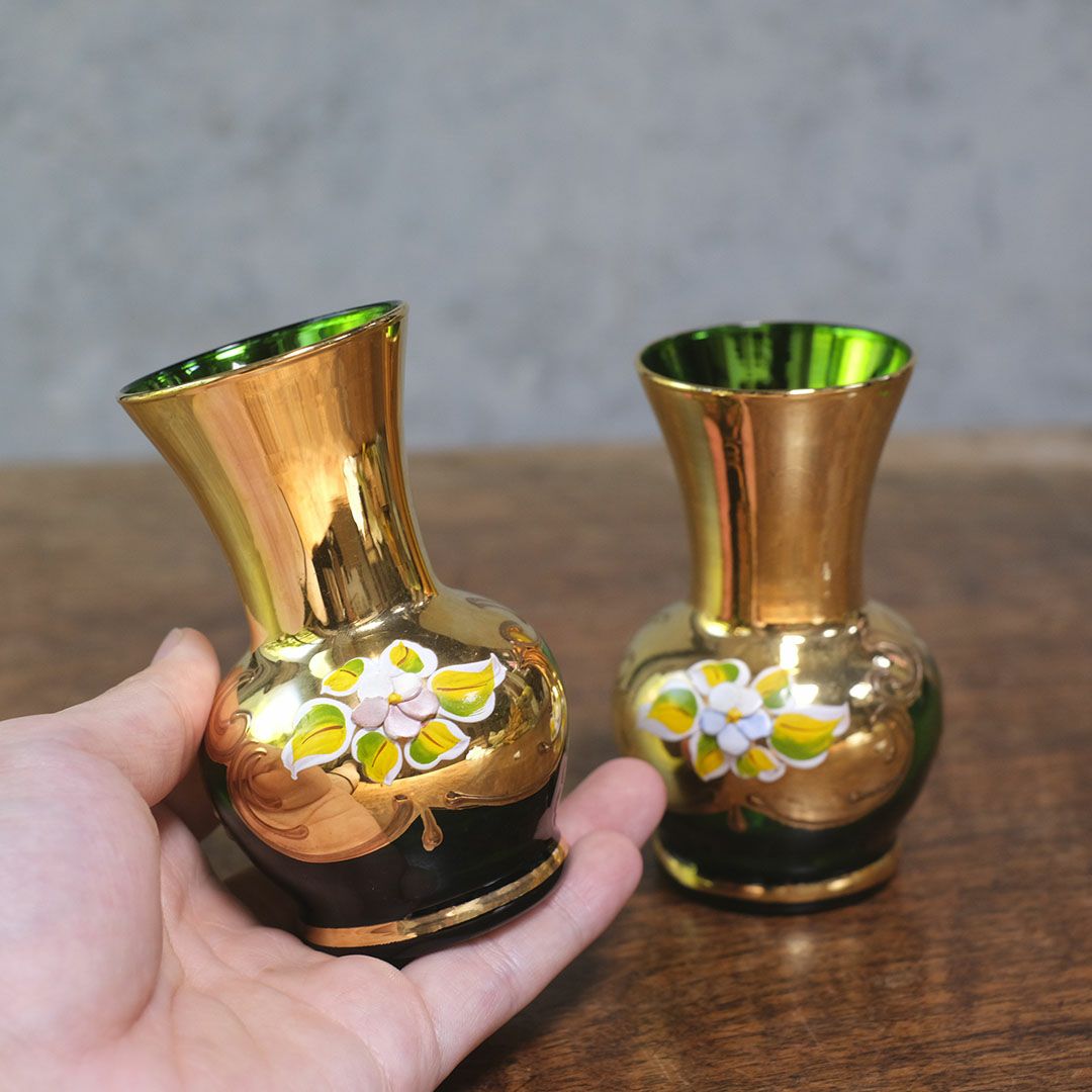 ヴィンテージフラワーベース 一輪挿し イタリア2