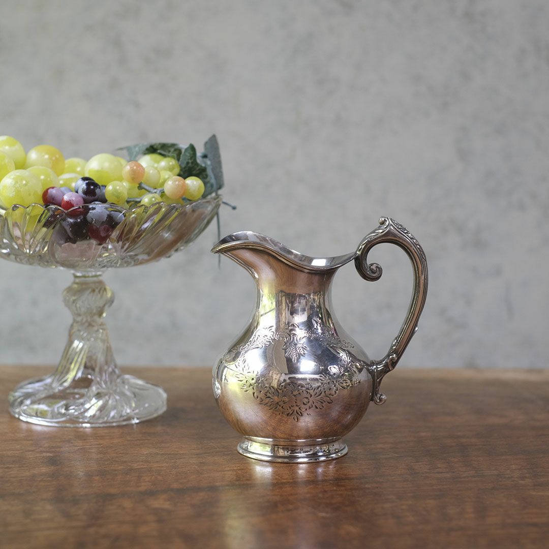 アンティークミルクジャグ イギリス シルバープレート ミルクポット