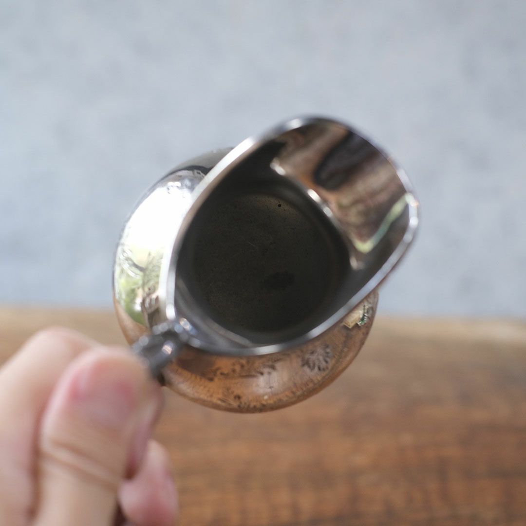 アンティークミルクジャグ イギリス シルバープレート ミルクポット7