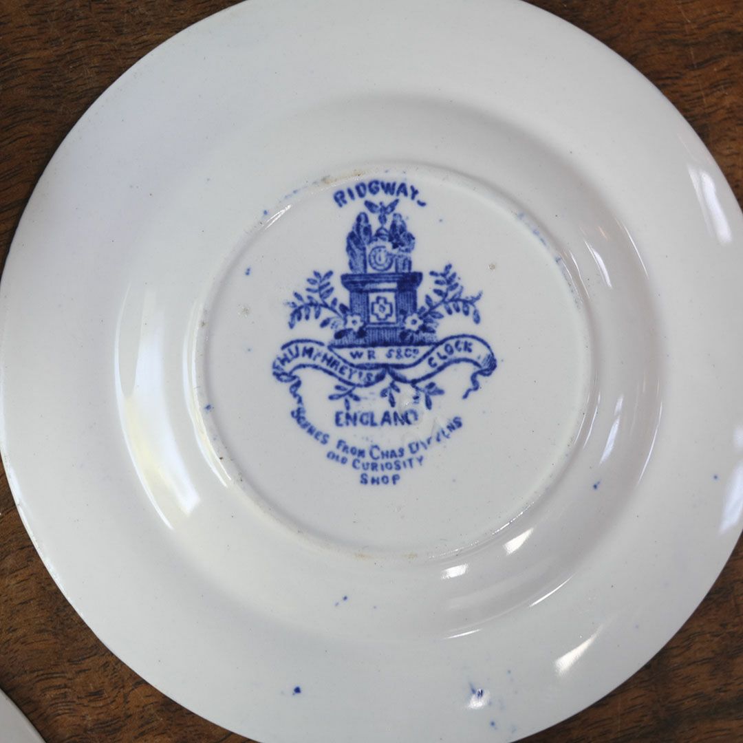 アンティークカップ&ソーサトリオ ミニ デミタス シノワズリ8