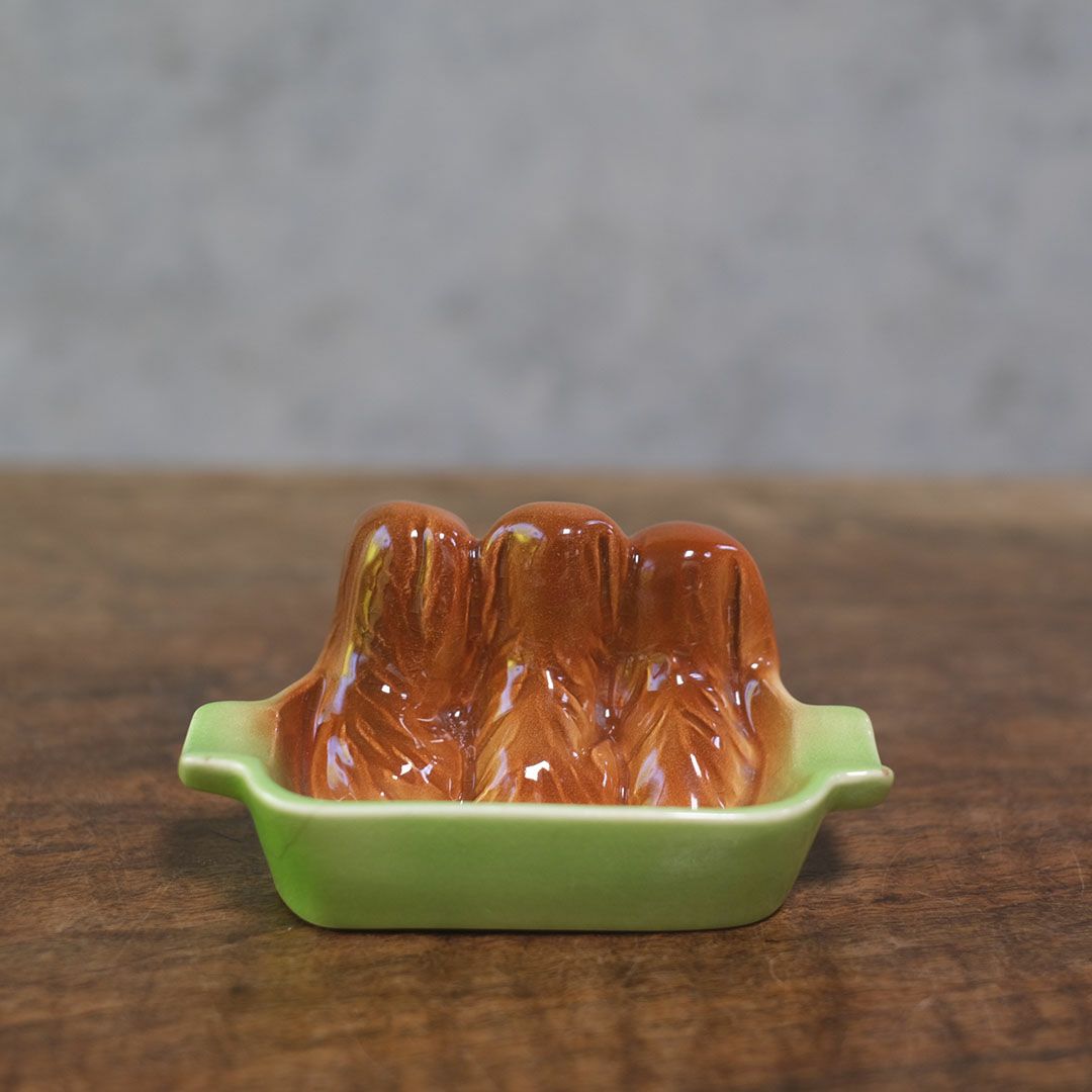 ヴィンテージフィギュリン 犬の小物入れ イギリス 陶器4