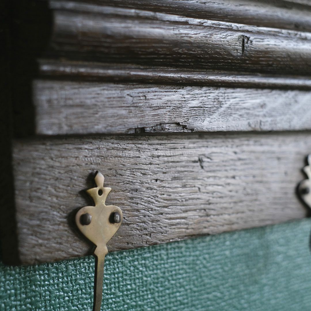 アンティークウォールシェルフ フックボード フランス アンティーク家具6