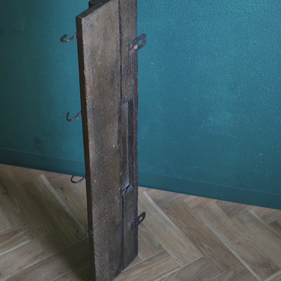 アンティークウォールシェルフ フックボード フランス アンティーク家具7