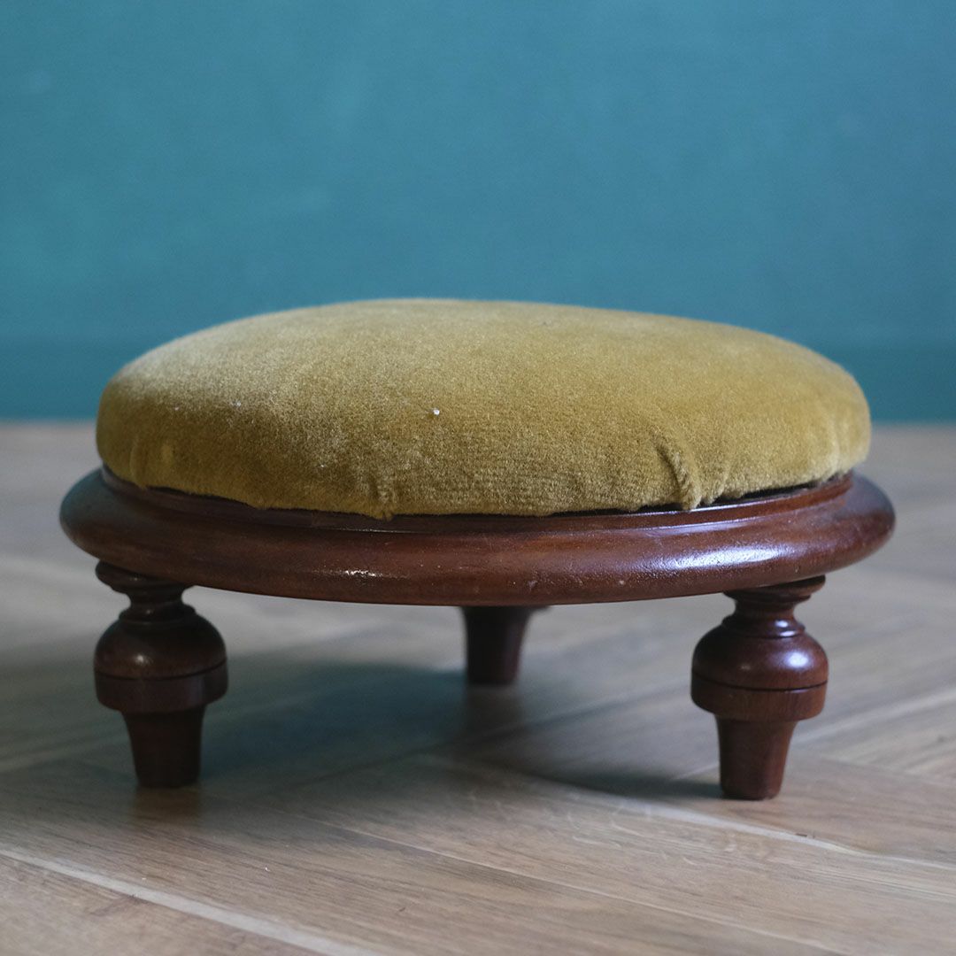 アンティークフットスツール オットマン イギリス アンティーク家具3