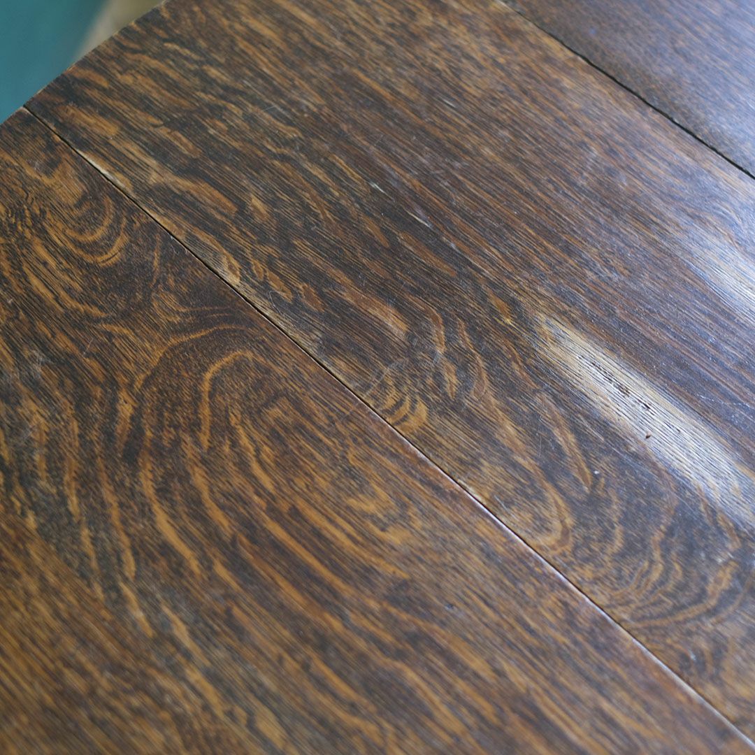 アンティークゲートレッグテーブル バーリーシュガーツイスト オーバル イギリス ソリッド 無垢板 アンティーク家具09