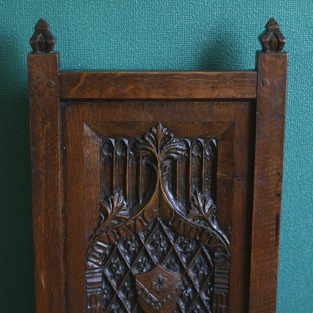 アンティーク 教会の椅子 フランス 歴史ある木製チェア/アンティーク家具4