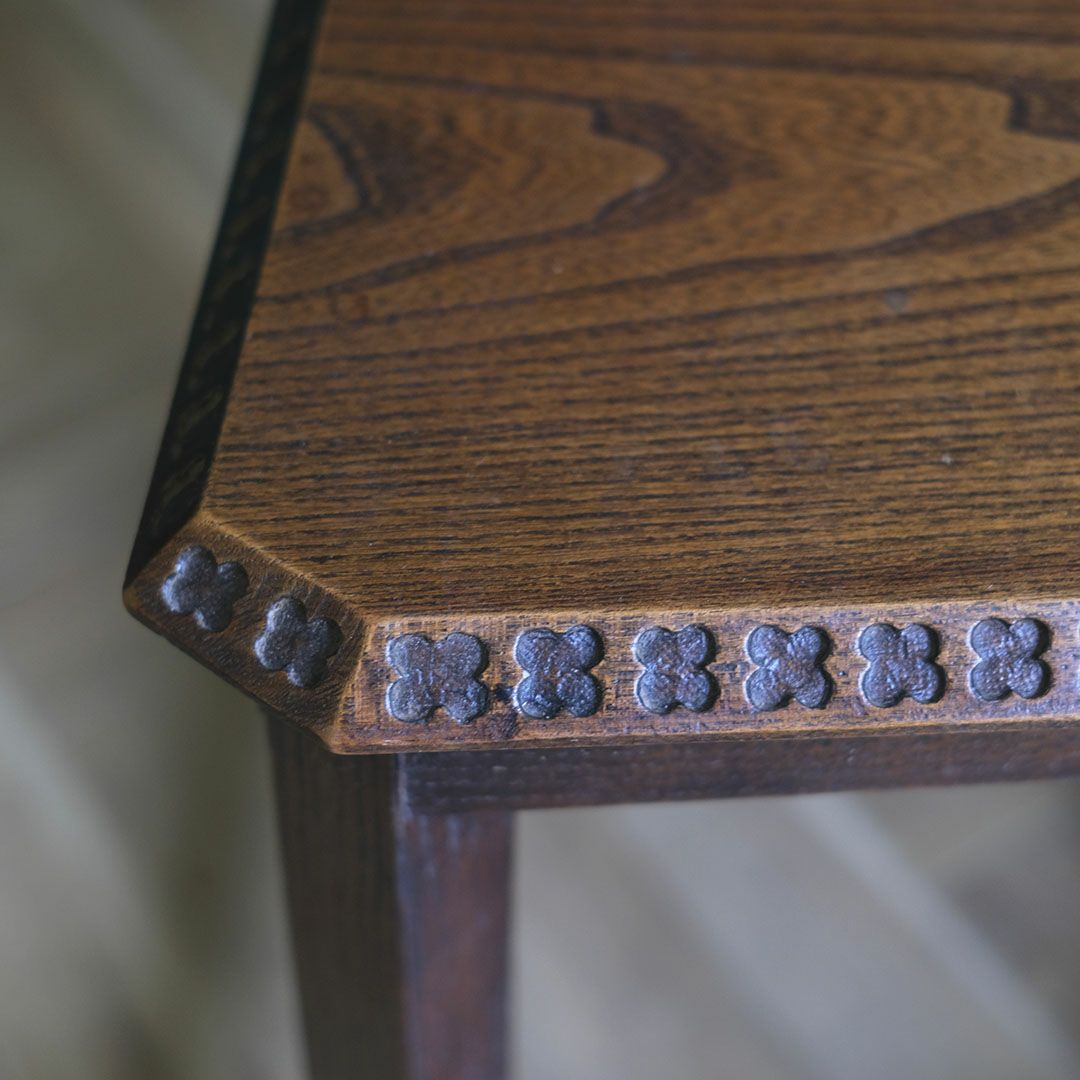 アンティーク 教会の椅子 フランス 歴史ある木製チェア/アンティーク家具5