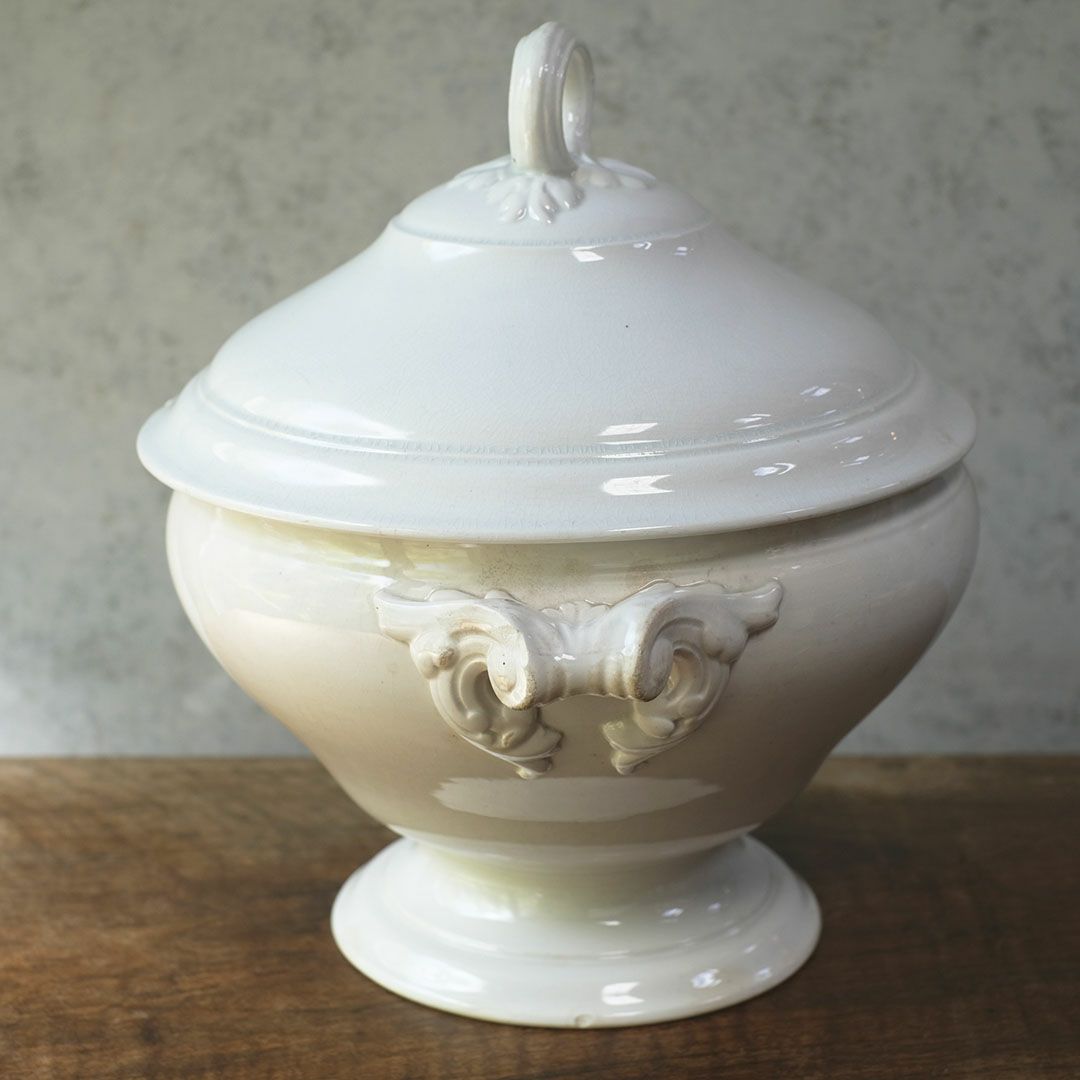 アンティーク スーピエール フランス スープチュリーン アンティーク食器2