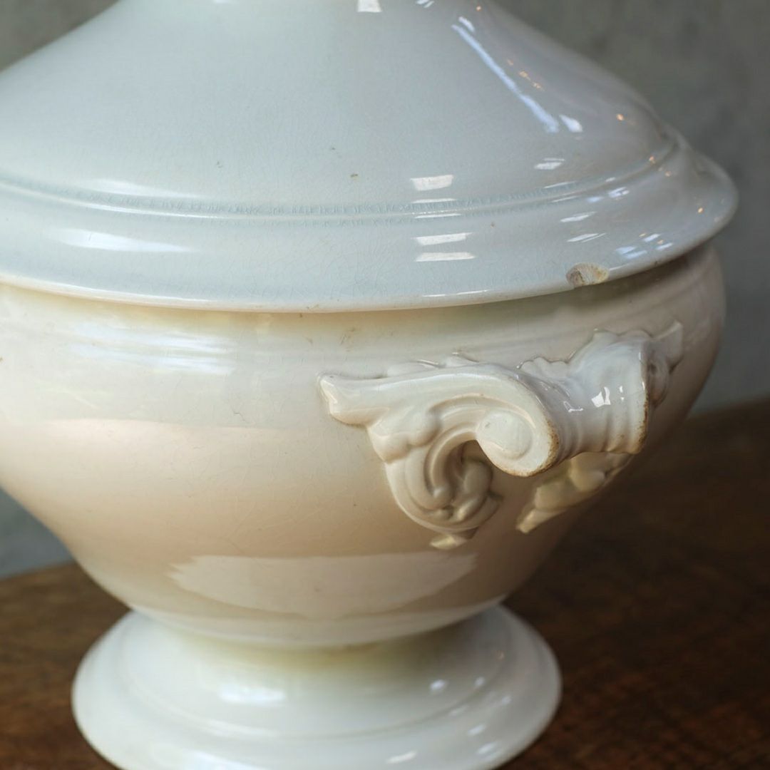 アンティーク スーピエール フランス スープチュリーン アンティーク食器3