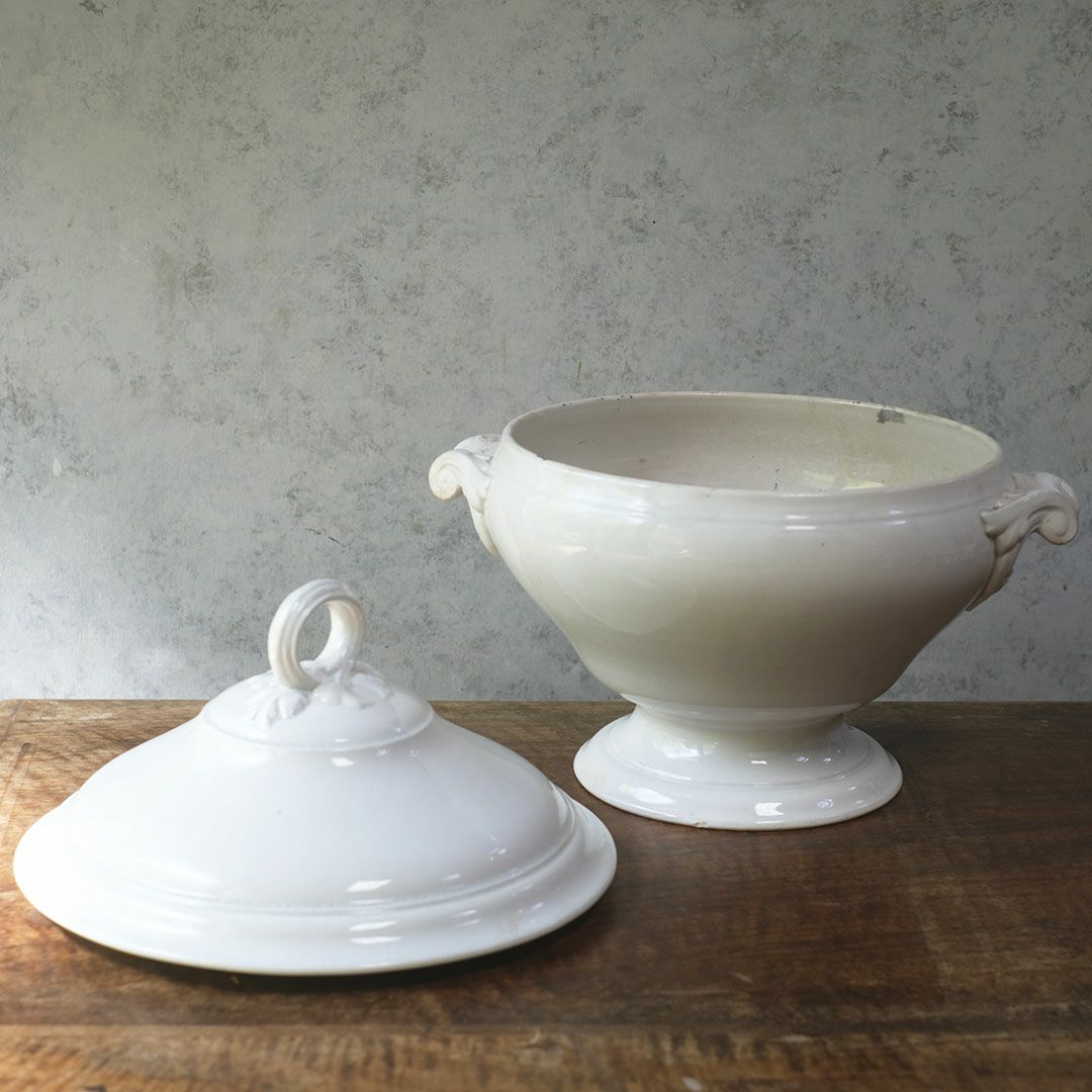 アンティーク スーピエール フランス スープチュリーン アンティーク食器5