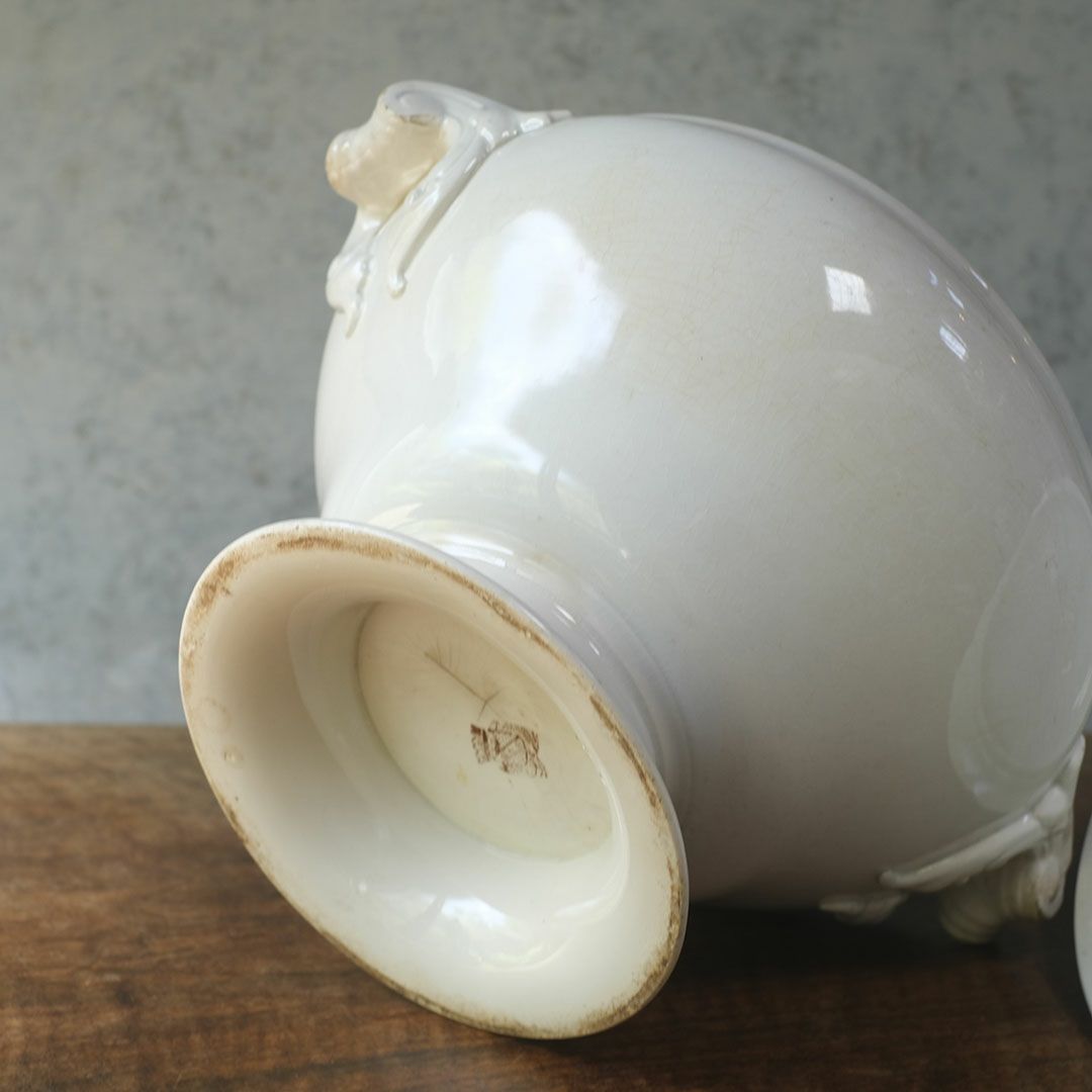 アンティーク スーピエール フランス 9スープチュリーン アンティーク食器8