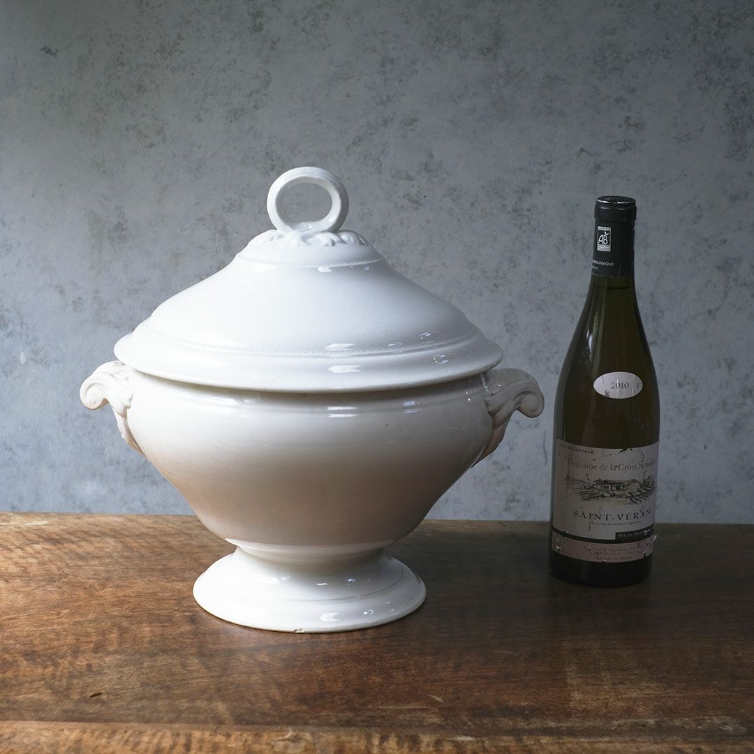 アンティーク スーピエール フランス スープチュリーン アンティーク食器11