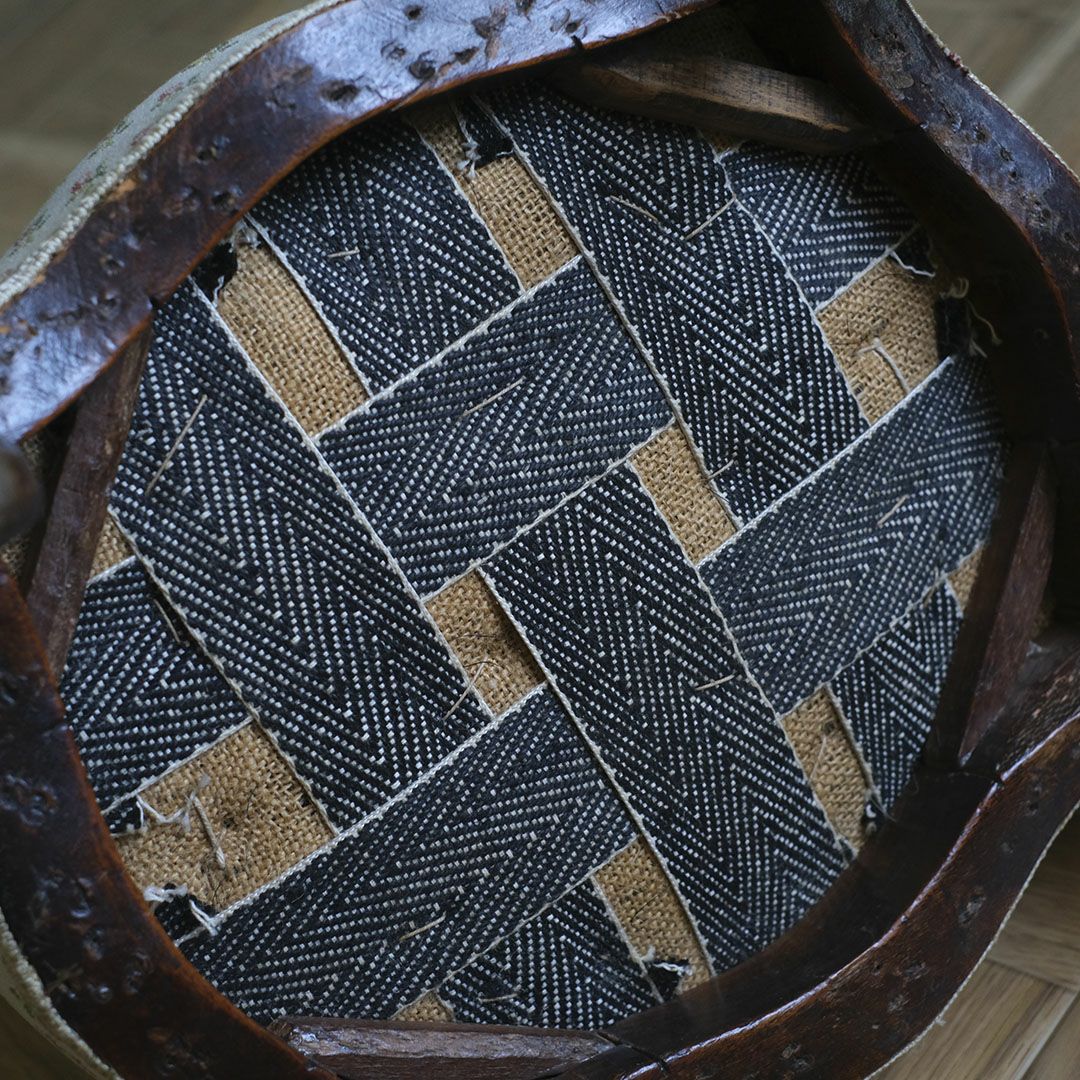 アンティーク フットスツール カブリオールレッグ フランス9