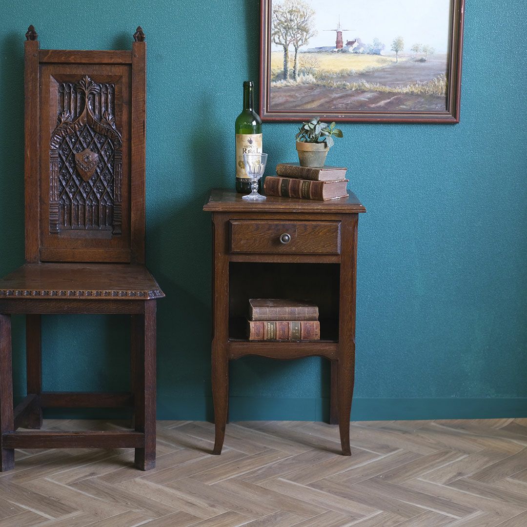 アンティーク ナイトテーブル フランス ベッドサイドテーブル コンソール アンティーク家具