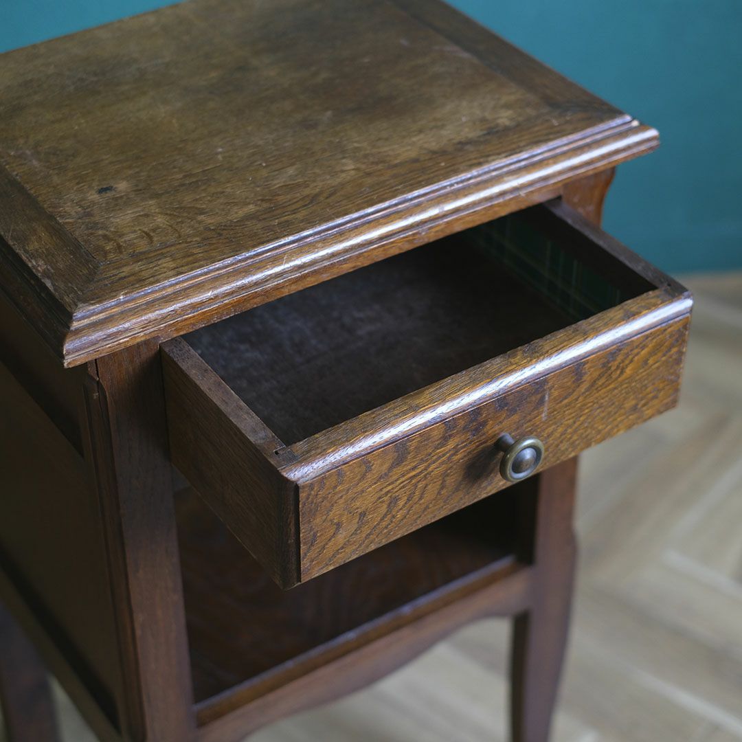 アンティーク ナイトテーブル フランス ベッドサイドテーブル コンソール アンティーク家具7