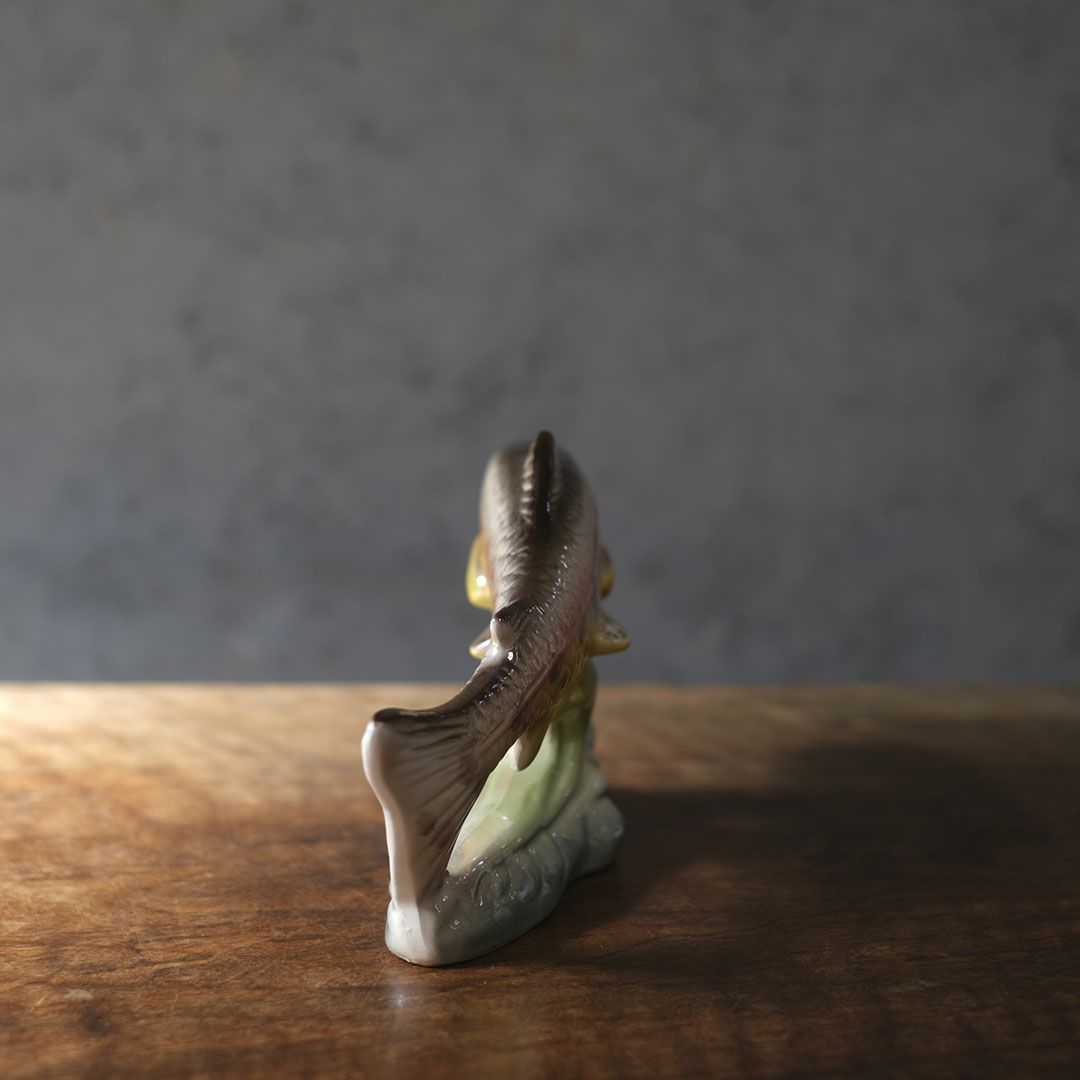 ヴィンテージフィギュリン 魚 陶器の置物 JEMMA HOLLAND オランダ7