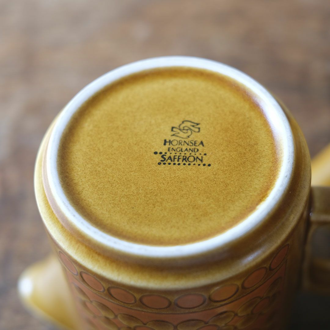 ヴィンテージ Hornsea ホーンジー Saffron サフラン クリーマー イギリス6