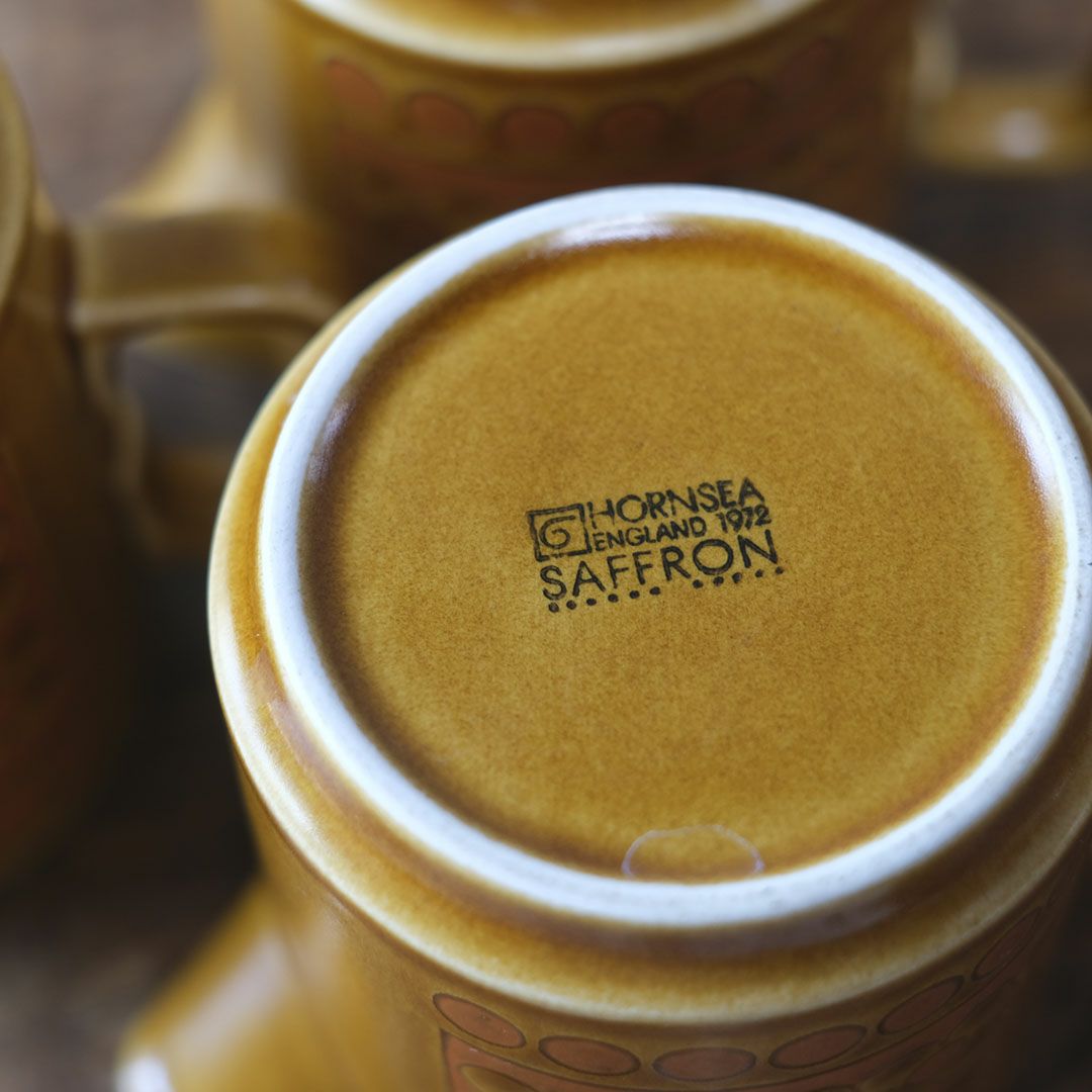 ヴィンテージ Hornsea ホーンジー Saffron サフラン クリーマー イギリス7