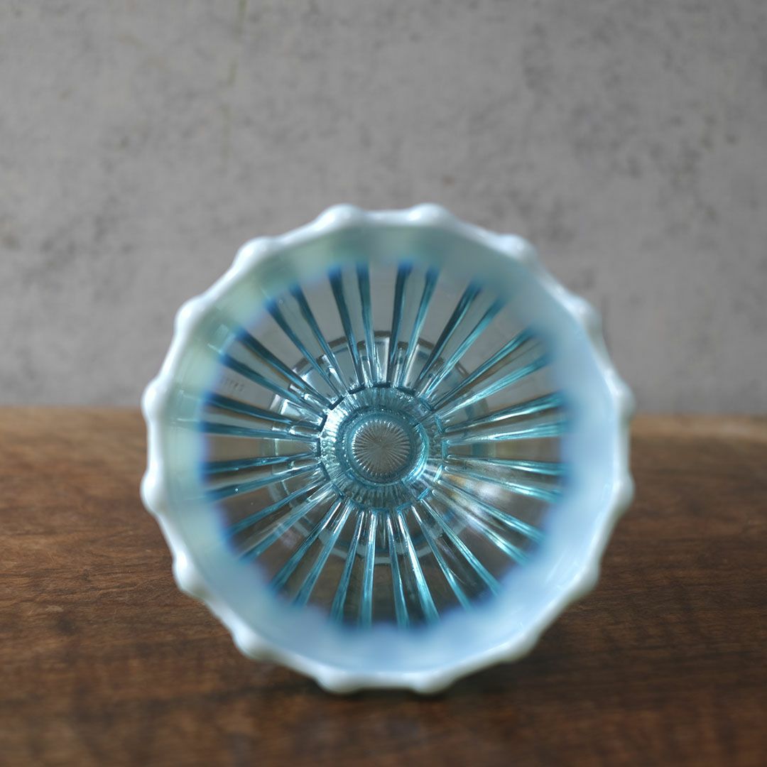  ヴィンテージオパールセントコンポートスタンド イギリス3