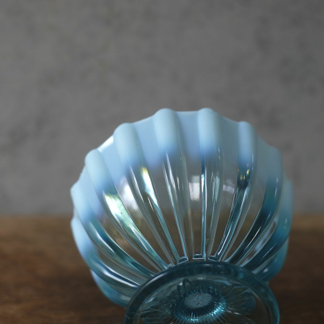  ヴィンテージオパールセントコンポートスタンド イギリス5